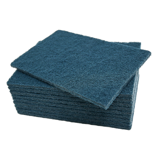 Image sur Tampons à récurer bleu - 6'' x 9'' 