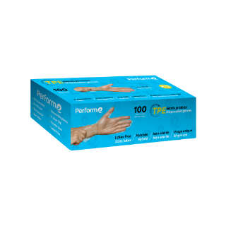Image sur Gants de TPE Jetables transparent - Petit